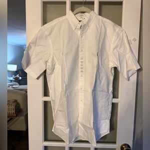 Polo Ralph Lauren White Men’s LT Button Down Shirt New Tags Beach Work Gift Dad